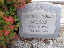 Patrick Nolan Backus 