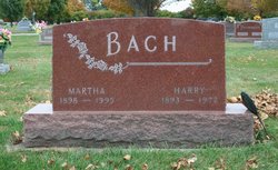 Martha <I>Goeke</I> Bach 