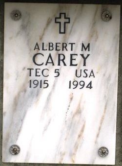 Albert M Carey 