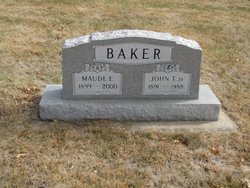 Maude Elizabeth <I>Taylor</I> Baker 