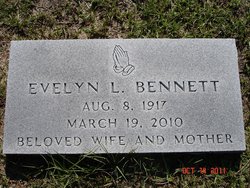 Evelyn <I>Livingston</I> Bennett 