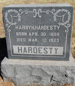 Harry Harold Hardesty 