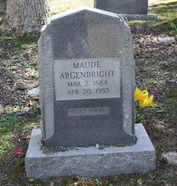 Maude Pearl <I>Reynolds</I> Argenbright 