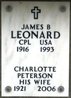 Charlotte Irene <I>Peterson</I> Leonard 