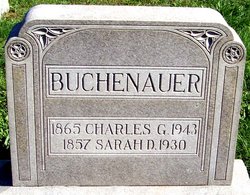 Sarah D. <I>Benner</I> Buchenauer 