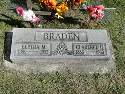 Bertha M. <I>Combs</I> Braden 