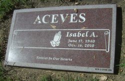 Isabel “Chavela” <I>Acosta</I> Aceves 