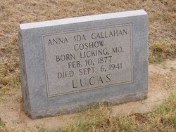 Anna Ida <I>Callahan</I> Lucas 