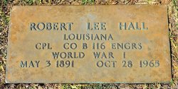 CPL Robert Lee Hall Jr.