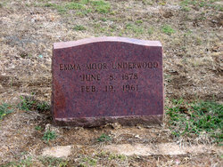 Emma Lisa <I>Moor</I> Underwood 