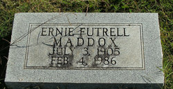Ernie Exer <I>Futrell</I> Maddox 