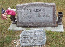 Betty M. <I>Blessing</I> Anderson 