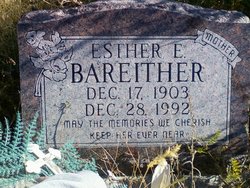 Esther Elela <I>Bennett</I> Bareither 