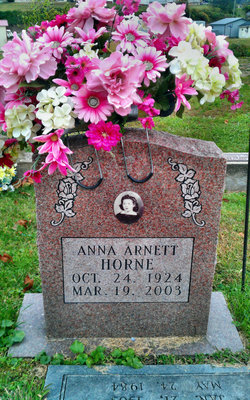 Anna <I>Arnett</I> Horne 