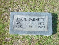 Lucinda Elum “Lucy” <I>Mooney</I> Barnett 