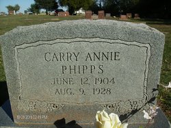 Carry Annie <I>Adams</I> Phipps 