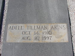 Adell <I>Tillman</I> Akins 
