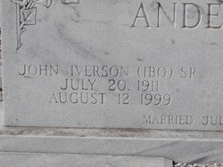 John Iverson “Ibo” Anderson 