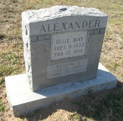 Ollie May <I>Doss</I> Alexander 
