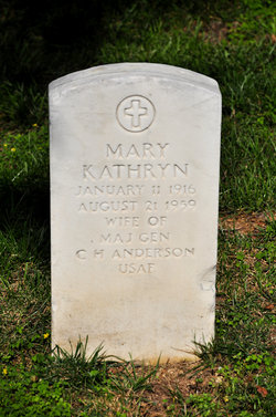 Mary Kathryn “Mary Kay” <I>Glass</I> Anderson 