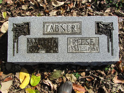 Martha Ellen <I>Gabbard</I> Abner 