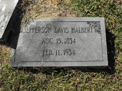 Jefferson Davis Halbert 