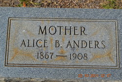 Alice Bell <I>Brantley</I> Anders 