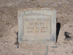 Helen <I>Stevens</I> Hurley 