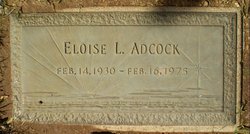 Eloise Lavonne <I>Carlisle</I> Adcock 