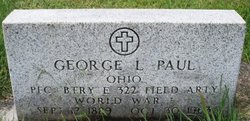 PFC George L. Paul 