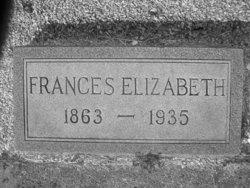 Frances Elizabeth <I>Baker</I> Ashmore 