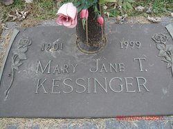 Mary Jane <I>Thompson</I> Kessinger 