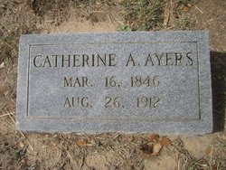 Columbia Ann “Catherine” <I>Honeycutt</I> Ayers 