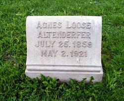 Agnes <I>Loose</I> Altenderfer 