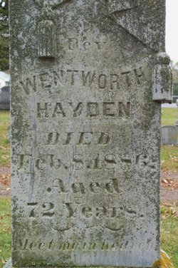 Rev Wentworth Hayden 