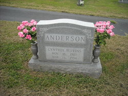 Cynthia <I>Blevins</I> Anderson 