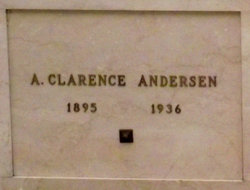 A Clarence Andersen 