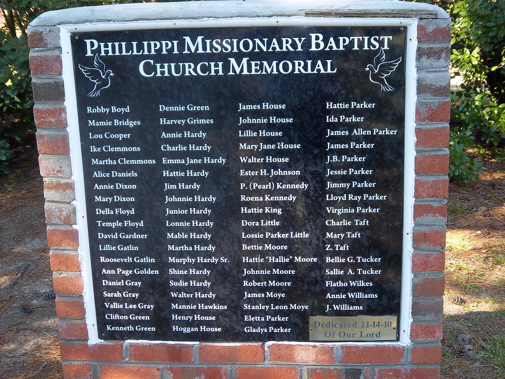 Phillippi MB Church Cemetery