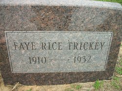 Faye <I>Rice</I> Trickey 