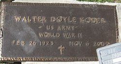 Walter Doyle Koder 