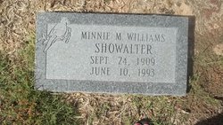 Minnie M <I>Williams</I> Archer Showalter 