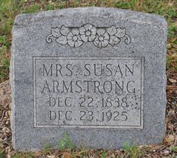 Mrs Susan King <I>Rogers</I> Armstrong 