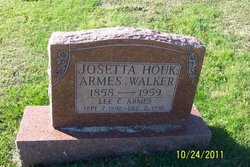 Josetta Walker <I>Houk</I> Armes 