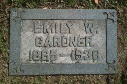 Emily <I>Wilson</I> Gardner 