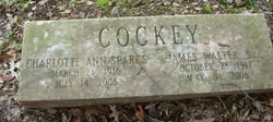 Charlotte Ann <I>Sparks</I> Cockey 