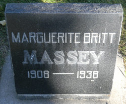 Marguerite <I>Britt</I> Massey 