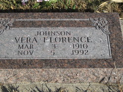 Vera Florence <I>Chesley</I> Johnson 