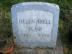 Helen <I>Abell</I> Blair 