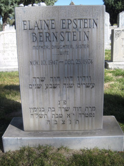 Elaine <I>Epstein</I> Bernstein 