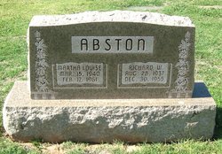Martha Louise Abston 